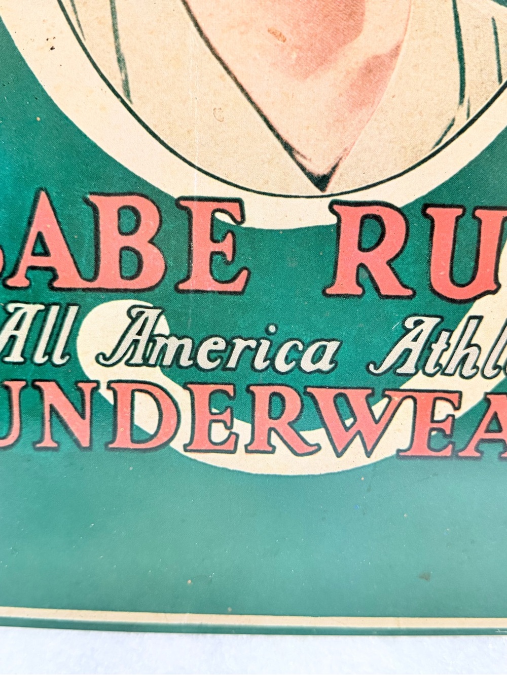 Babe Ruth Tin Sign - Picture 3 of 5